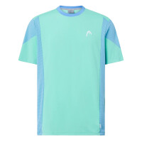 Head Slice T-Shirt Turquoise / Airforce Blue - koszulka męska
