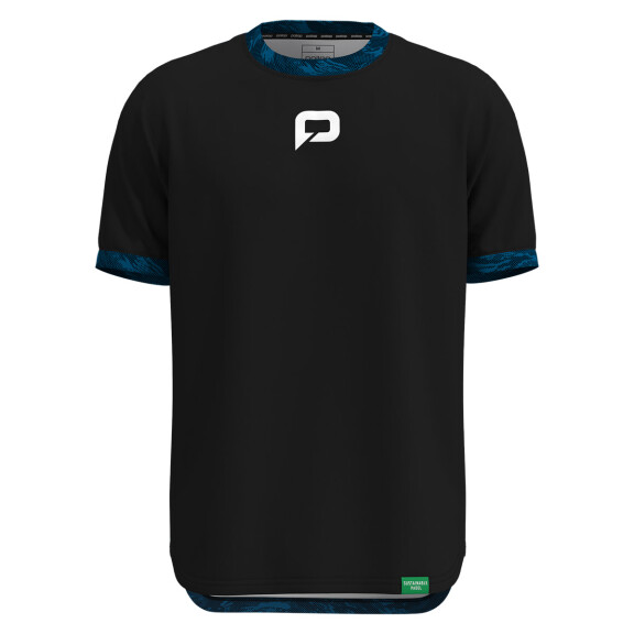Pallap Technical Training Men's T-Shirt Black / Blue - koszulka męska