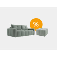 Zestaw Daisy sofa + puf - Perfect Harmony 72