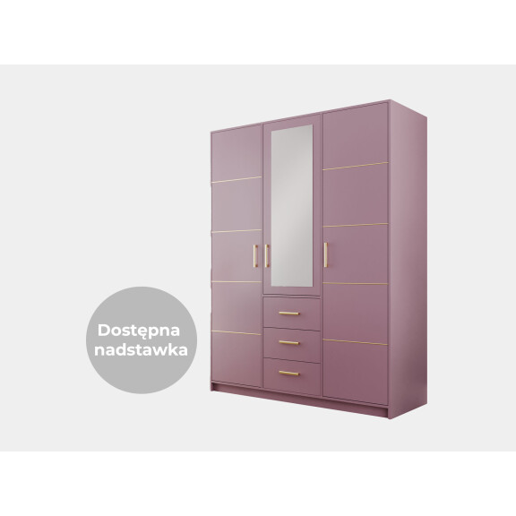 Szafa Bali II D3 śliwkowy