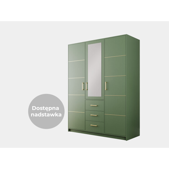 Szafa Bali II D3 butelkowa zieleń