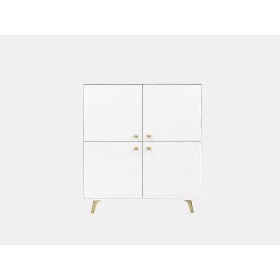 Komoda Siena 4D biała
