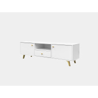 Szafka RTV Siena biała