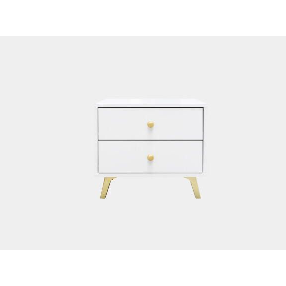 Stolik nocny Siena biała
