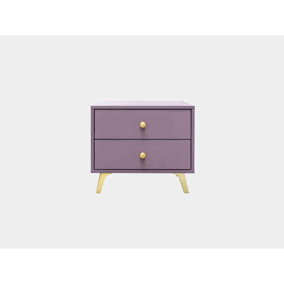 Stolik nocny Siena śliwkowy