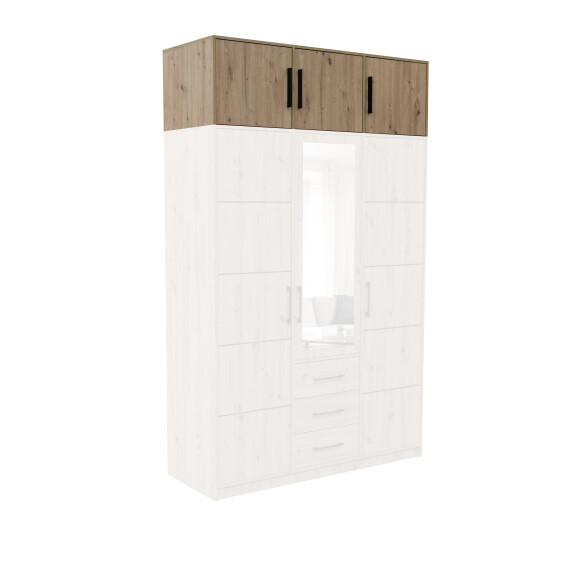 Nadstawka KOS D3 dąb artisan