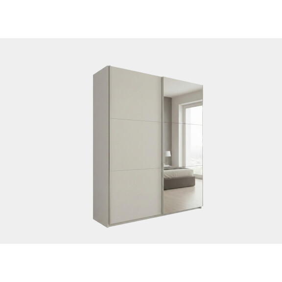 Szafa przesuwna VIGO 150 platinum z lustrem