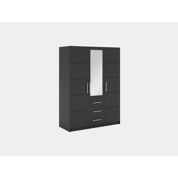 Szafa Bali D3 grafitowa uchylna z lustrem