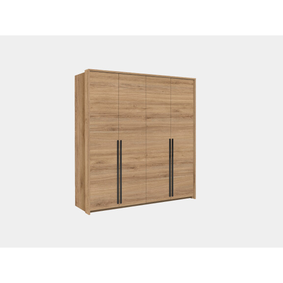 Szafa uchylna pojemna Genua 210 cm dąb dziki