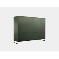 Duża Komoda GENUA butelkowa zieleń