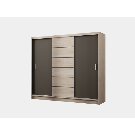 Szafa Sewilla 250 sonoma/lava przesuwna