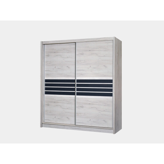 Szafa Turyn 203 dąb craft przesuwna