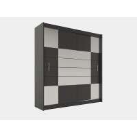 Szafa Aruba II 203 grafitowa przesuwna