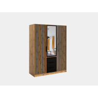 Szafa BALI LUX D3 dąb wotan z lamelami