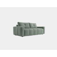 Sofa Daisy pikowana z funkcją spania w tkaninie boucle - Perfect Harmony 72
