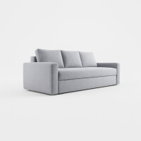 Sofa Wera z funkcją spania w kolorze szarym - Element 24