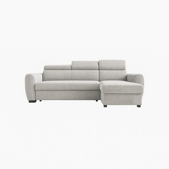 Narożnik Laguna LUX | regulowane zagłówki | funkcja spania - Modesto 481