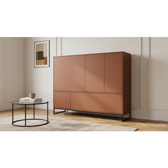 Komoda Genua D-Lux terracota