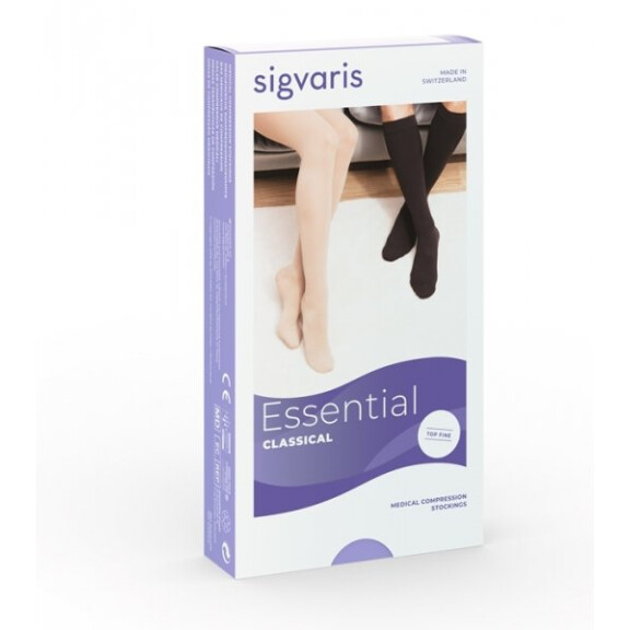 Sigvaris Podkolanówki przeciwżylakowe II klasy ucisku Top Fine SELECT Essential CLASSICAL