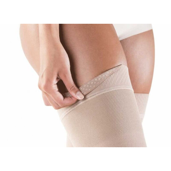 Sigvaris Pończochy samonośne uciskowe na bazie gumy naturalnej II klasy ucisku SERIA 500 - KRÓTKIE (do połowy uda) Specialities TRADITIONAL