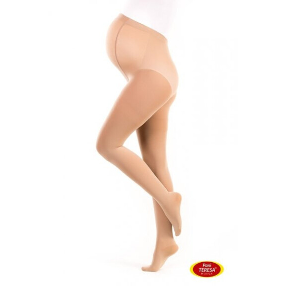 PANI TERESA PREMIUM Rajstopy medyczne ciążowe CCL II