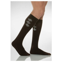 RELAXSAN Podkolanówki przeciwżylakowe bawełniane Unisex z masującym podbiciem (18-22 mmHg) 820B