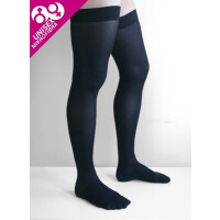 Veera Pończochy samonośne uciskowe Unisex 140 den CCL1 z mikrofibrą