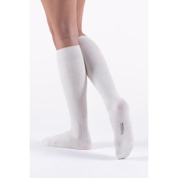 THUASNE Podkolanówki przeciwżylakowe I klasy ucisku (15-20 mmHg) Venoflex FAST LIN z lnem - dla kobiet