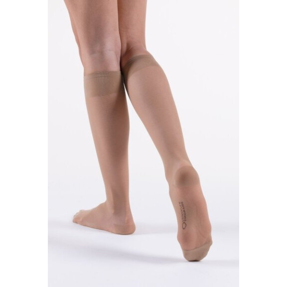 THUASNE Podkolanówki przeciwżylakowe I klasy ucisku (15-20 mmHg) Venoflex INCOGNITO ABSOLU PALCE ZAMKNIĘTE