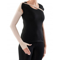 Sigvaris TRADITIONAL rękaw uciskowy na pasku z częścią na dłoń CCL2