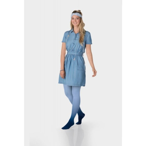 JUZO INSPIRATION Pończochy samonośne uciskowe II stopnia kompresji  (23-32mmHg) DIP DYE Collection