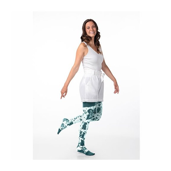 JUZO INSPIRATION Pończochy samonośne uciskowe II stopnia kompresji  (23-32mmHg) BATIK Collection