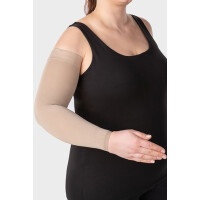 JUZO CLASSIC SEAMLESS rękaw uciskowy płaskodziany bez dłoni na obrzęki II stopnia kompresji  (23-32mmHg)