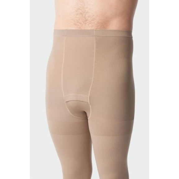 JUZO DYNAMIC COTTON Rajstopy uciskowe męskie z bawełną II stopnia kompresji  (23-32mmHg)