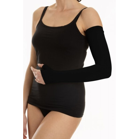 Rękaw uciskowy z dłonią na obrzęki limfatyczne RelaxSan Medicale Cotton (23-32 mmHg) M2021SIL