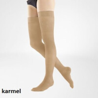 BAUERFEIND Pończochy uciskowe samonośne I klasy ucisku VenoTrain LOOK WYPRZEDAŻ M Plus