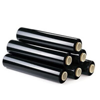 Folia stretch czarna 1,5 kg