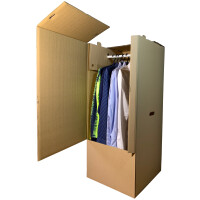 Kartony do przeprowadzki szafa tekturowa 2 szt. 500x500x1000