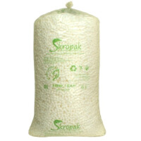 Skropak, ekologiczny wypełniacz do paczek 400 L biały