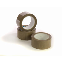 Taśma klejąca 48/66 brązowa kauczuk naturalny