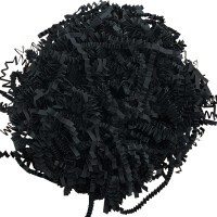 Wypełniacz papierowy do paczek, prezentów eko czarny 1 kg