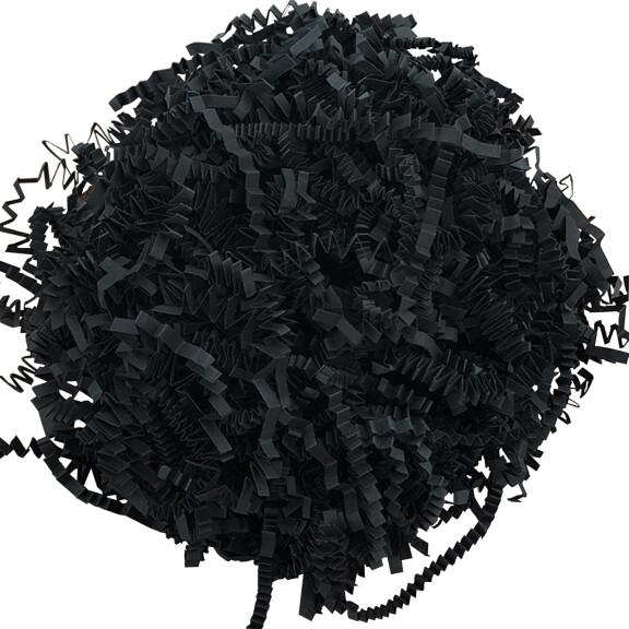 Wypełniacz papierowy do paczek, prezentów eko czarny 1 kg