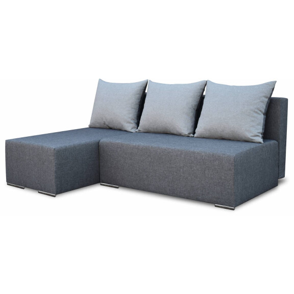 Narożnik z funkcją spania Ecco lewy Grafitowy