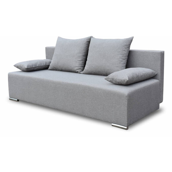 Sofa rozkładana sprężyny bonell Komfort Szara