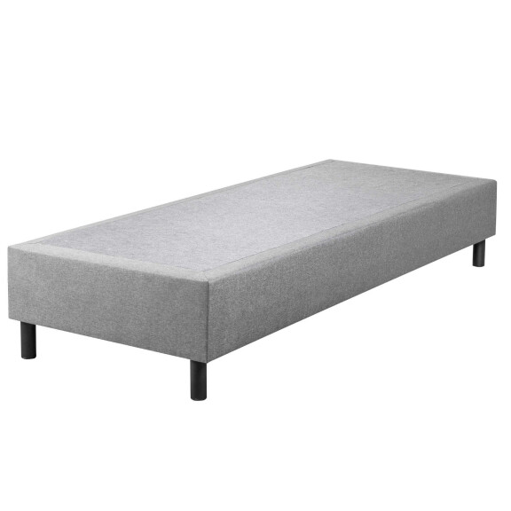 Niskie łóżko BOX 20 hotelowe z możliwością łączenia 80x200 Szare