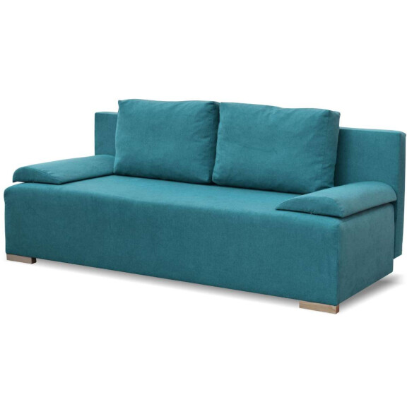 Kanapa rozkładana wersalka dwuosobowa Ecco Plus Turkusowa