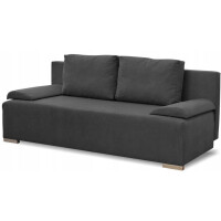 Sofa rozkładana kanapa Eufori Plus Grafitowa