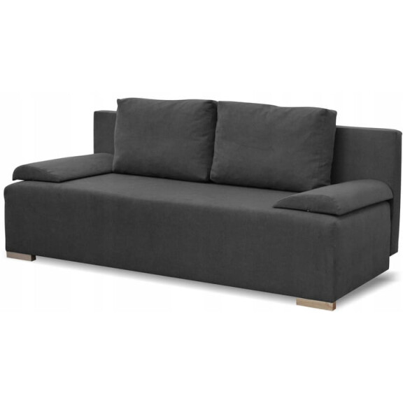 Sofa rozkładana kanapa Eufori Plus Grafitowa