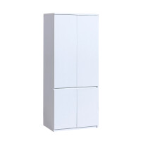 Szafa dwudrzwiowa 80 cm Arca 01 Biała