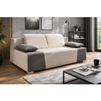 Kanapa rozkładana do salonu Kordoba Szary/Krem